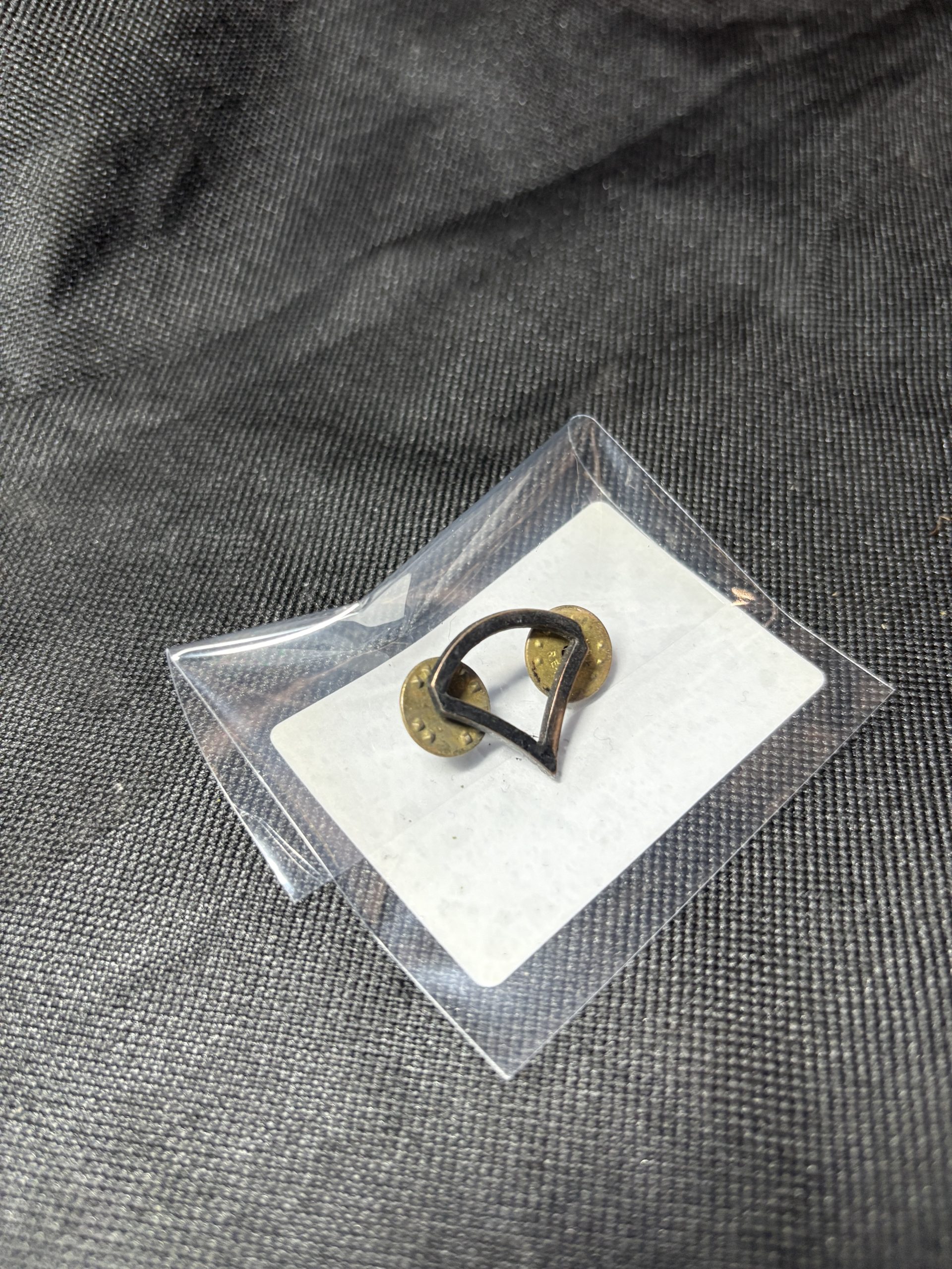 Vintage U.S. Army Private First Class (PFC) Rank Insignia Pin - Image 2