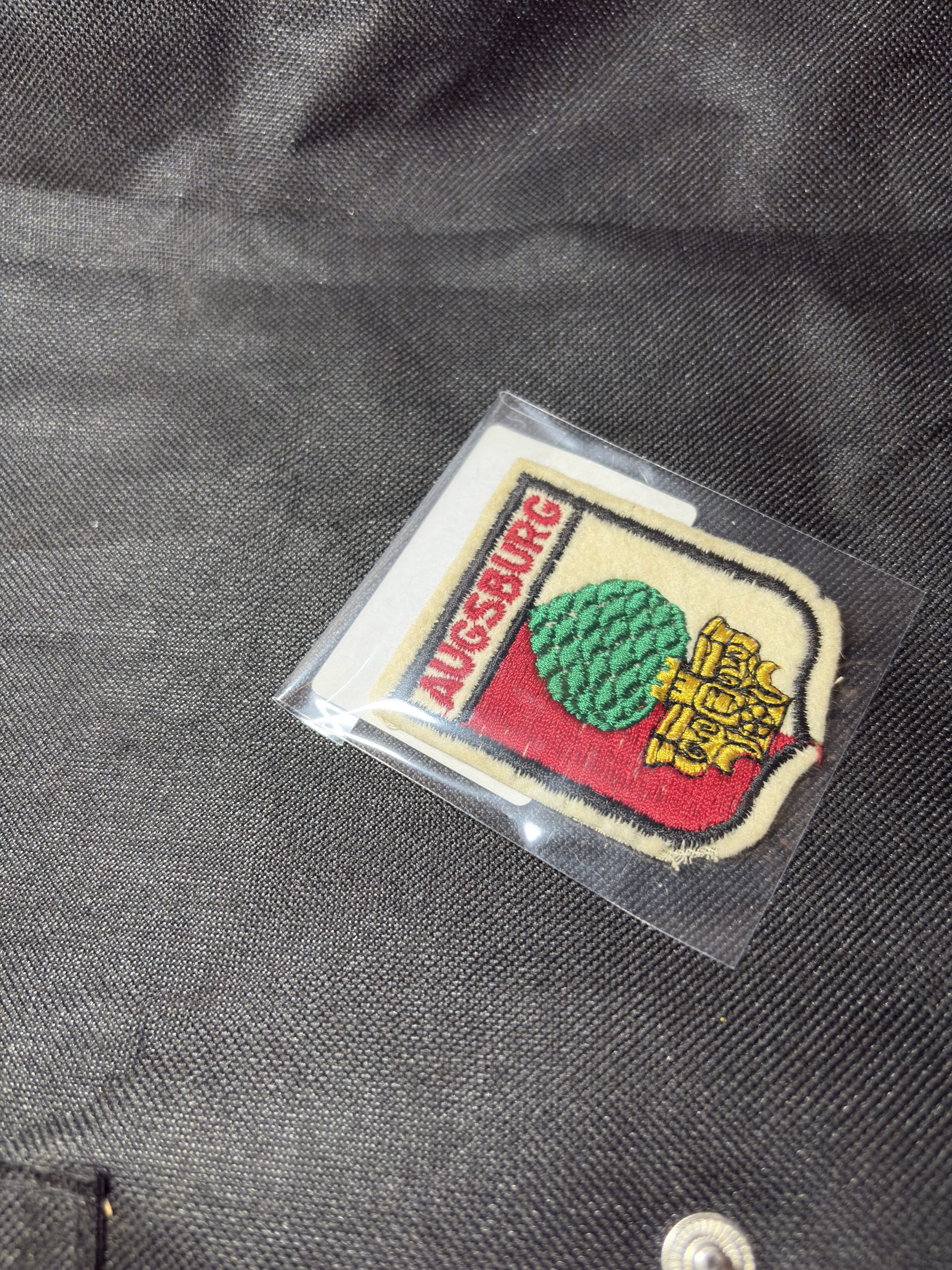 Vintage "Augsburg" Embroidered City Crest Patch - Image 3