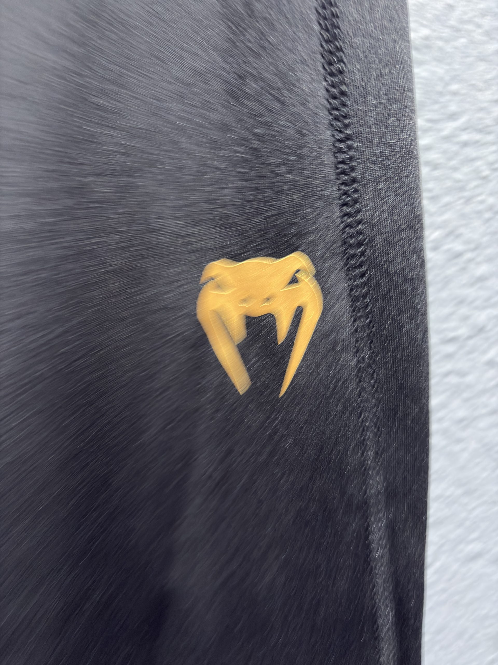 Venum Tempest 2.0 Leggings - Black/Gold (Size S) - Image 2