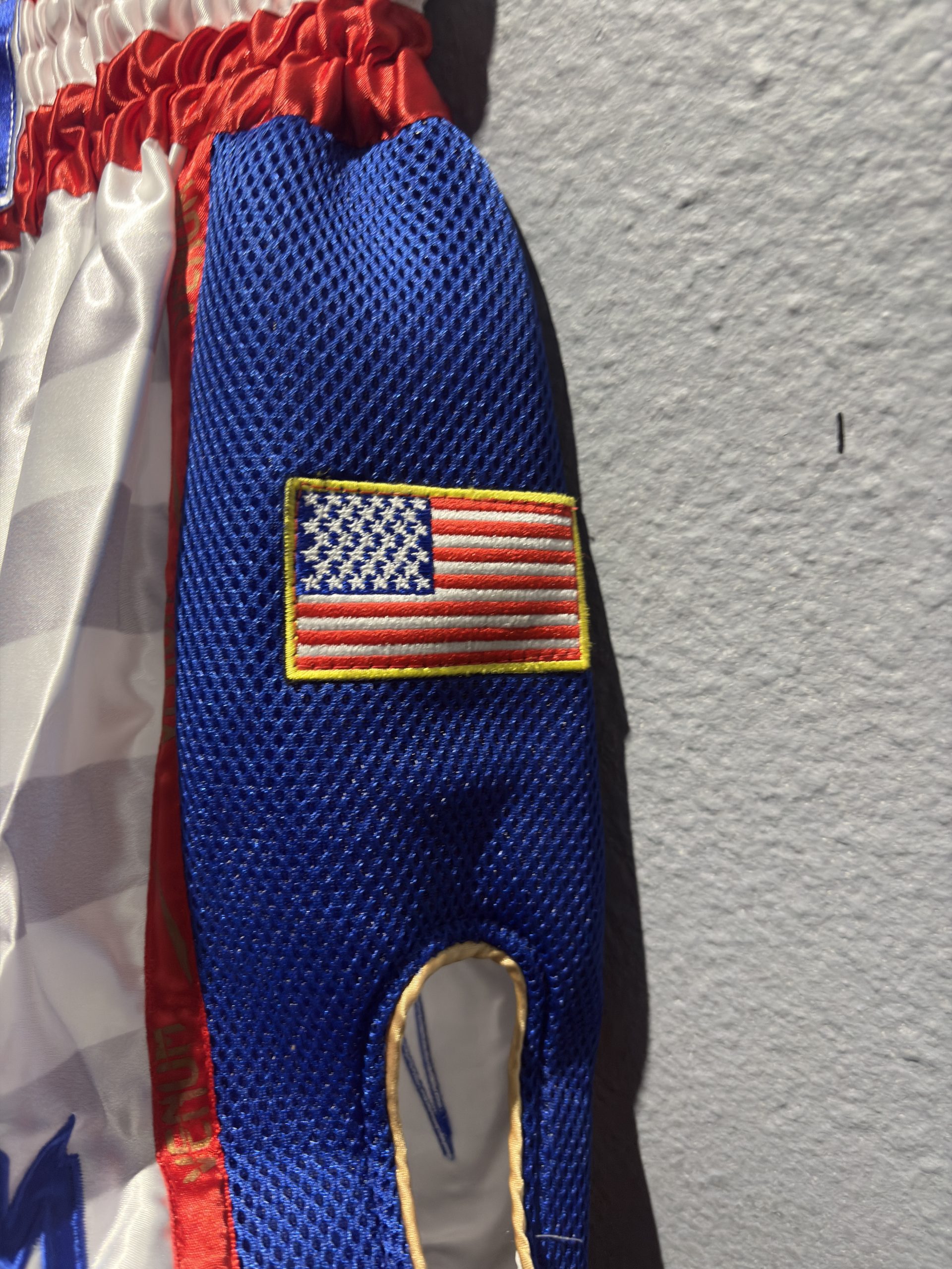 Venum "MT Flags" Muay Thai Shorts - USA Flag (Size L) - Image 4