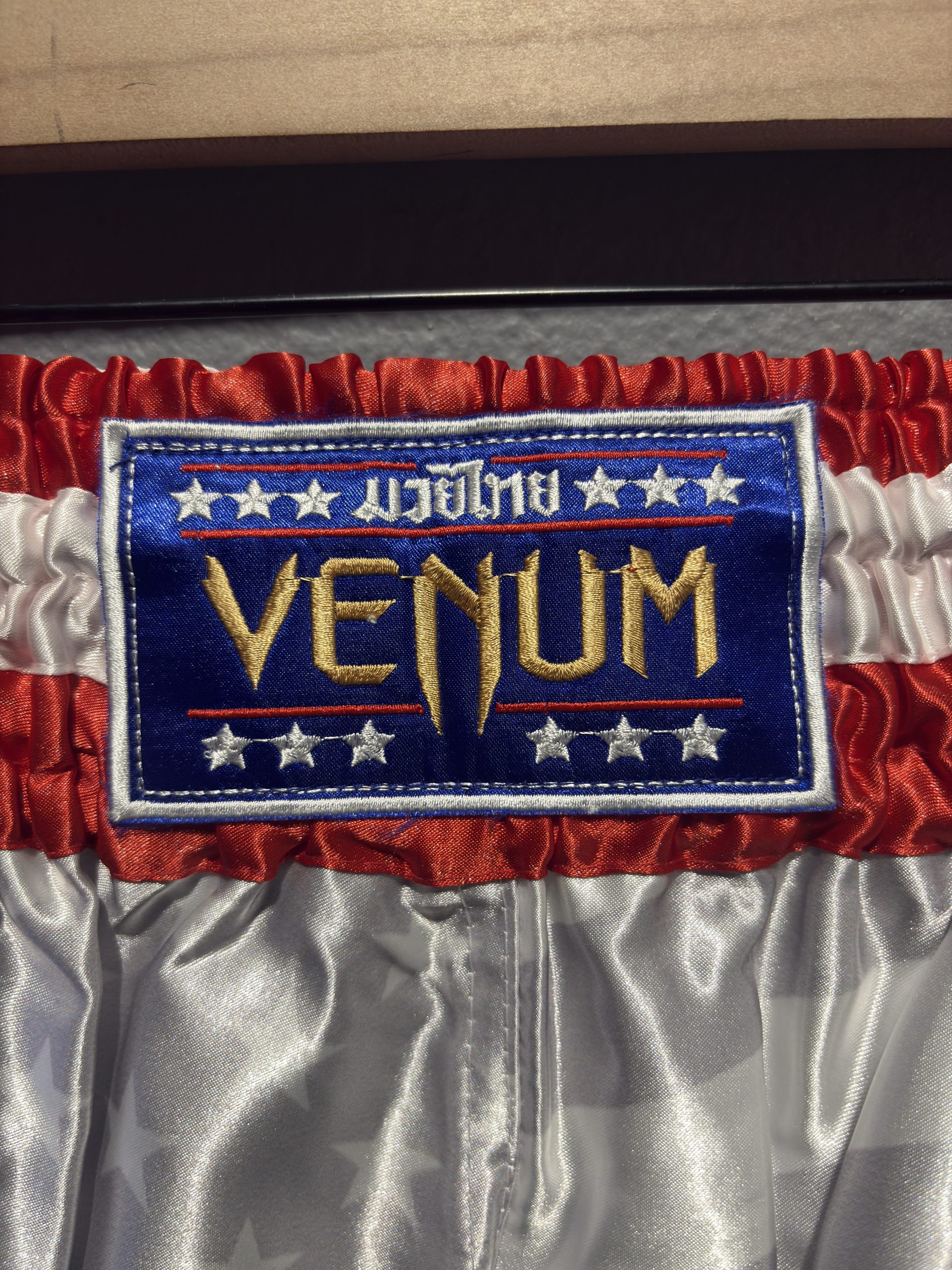 Venum "MT Flags" Muay Thai Shorts - USA Flag (Size L) - Image 5