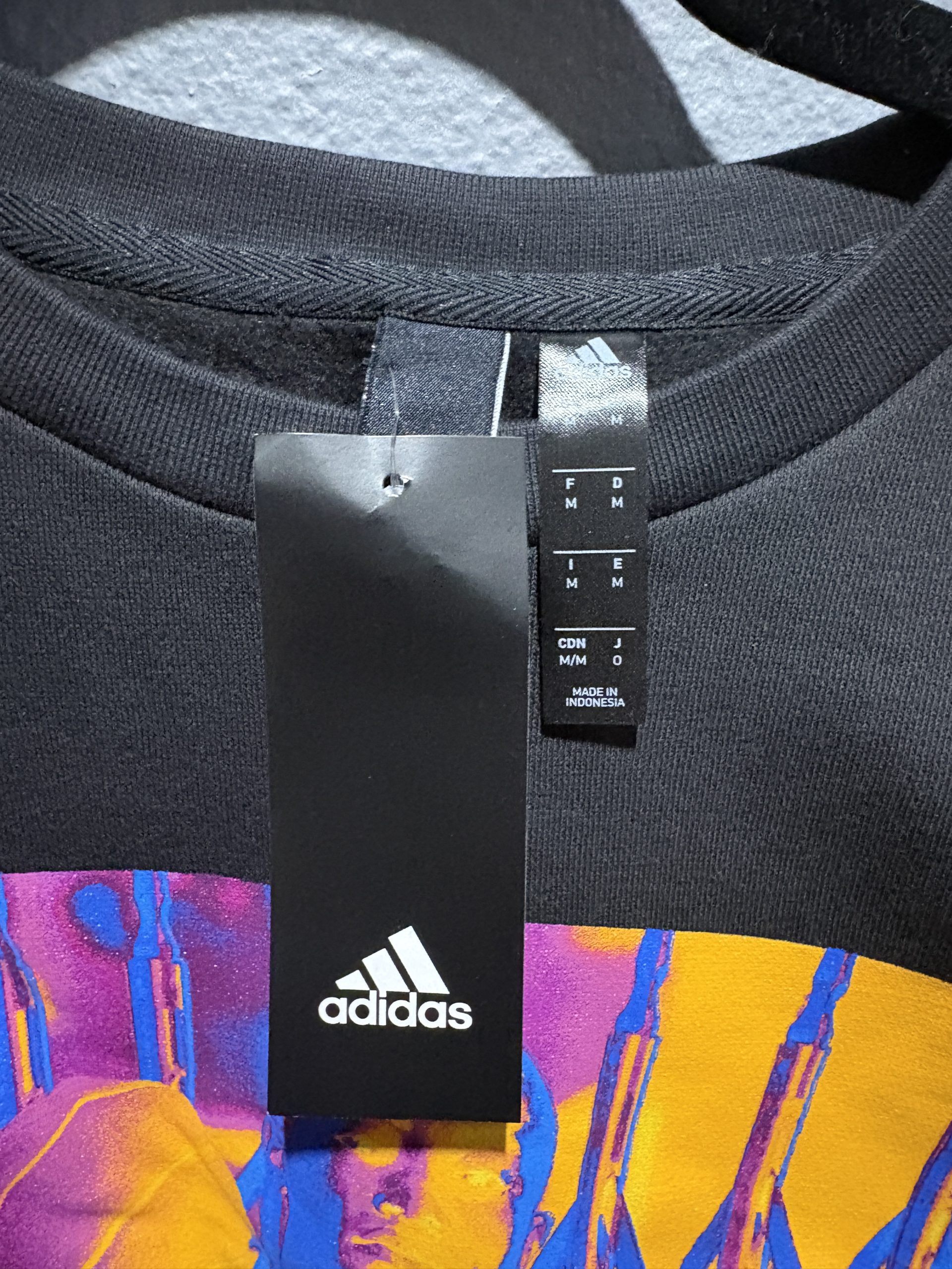 Adidas x Derrick Rose "Son of Chi" Graphic Crewneck Sweatshirt - Black (Size M) - Image 3
