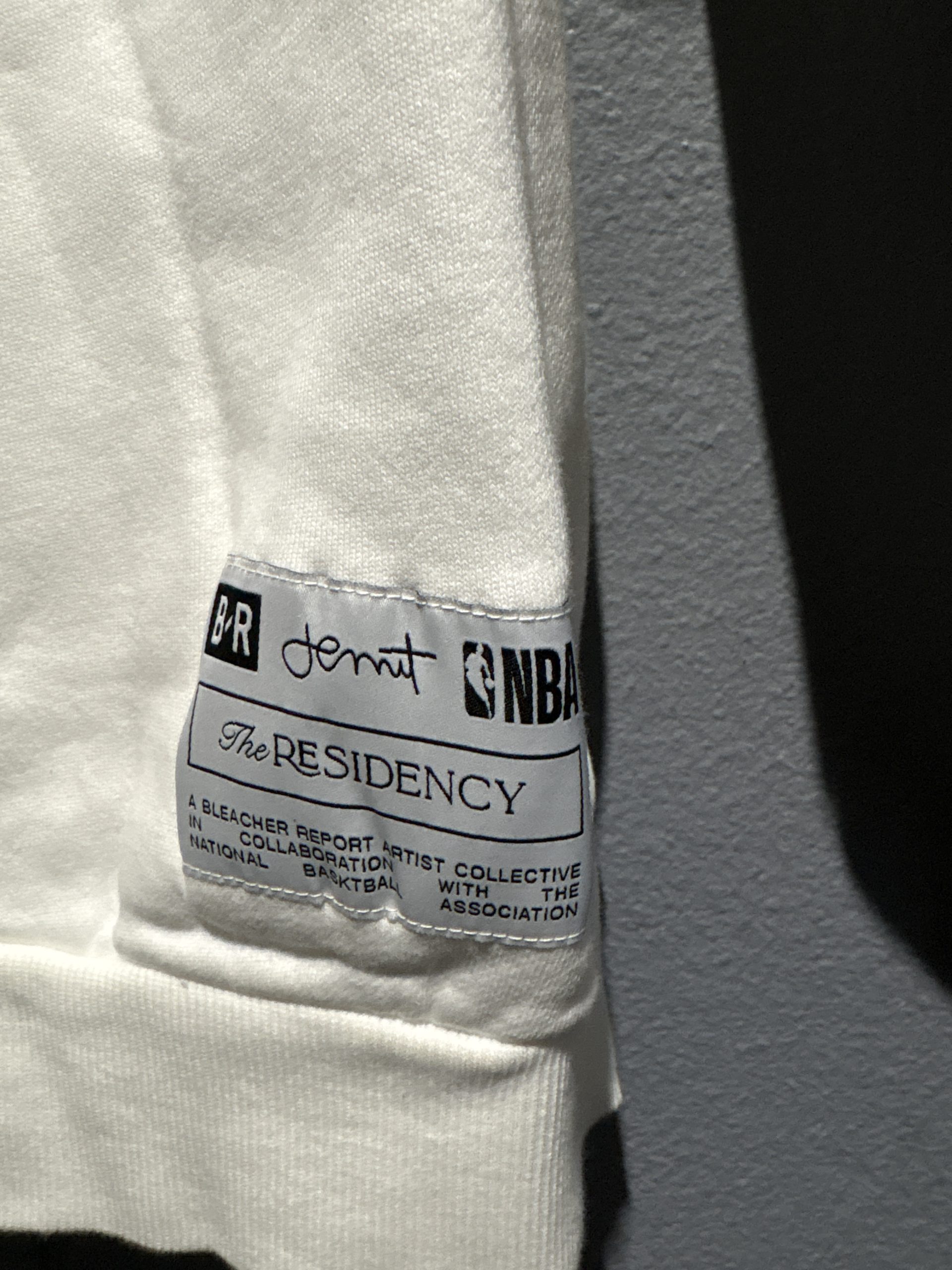 Bleacher Report The Residency x Playa Society x NBA Boston Celtics Applique Crewneck Sweatshirt - Off-White (Size M) - Image 3