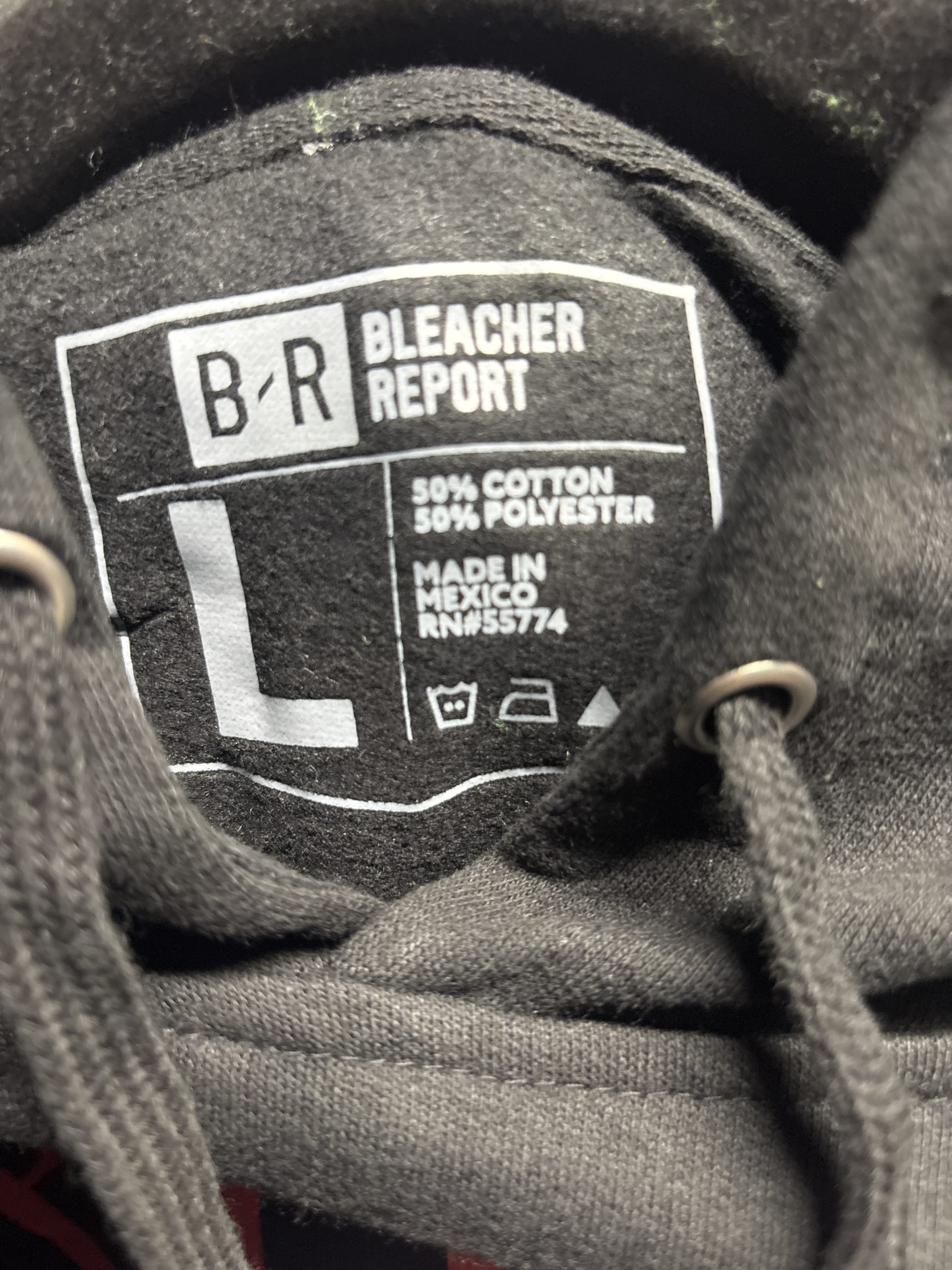 Bleacher Report x Pedro Martinez "World Tour" Graphic Hoodie - Black (Size L) - Image 3